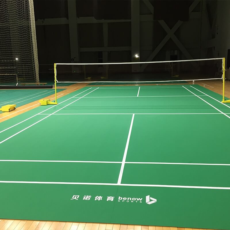 bề mặt sân cầu lông chống trượt